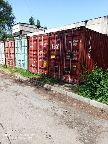Склады и мастерские: Сдаю в арендупод склад контейнер под хранение 40 т. морской. г.Бишкек