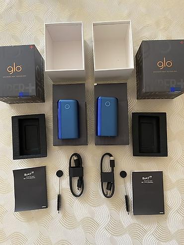 glo hyper plus: Glo Hyper+ tütün qızdırma cihazı – mavi rəng Məhsul təsviri: - Brend — 5