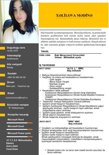 gözəl qaş formaları: Peşəkar CV hər şəxsə özəl olaraq hazırlanmalıdır. Hal-hazırda Trenddə