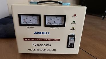 Məhsul: Andeli SVC-5000VA – AC Avtomatik Gərginlik Tənzimləyicisi