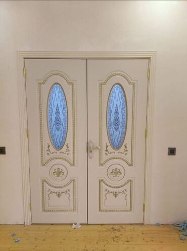 Otaq qapıları: Yeni Otaq qapısı 90x205 sm Zamok ilə, Zəmanətli, Pulsuz quraşdırma, Ünvandan götürmə, Pulsuz çatdırılma, Ödənişli çatdırılma — 3