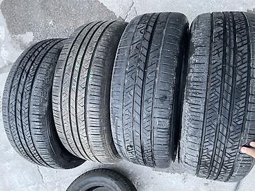 Шины 215 / 55 / R 17, Лето, Б/у, Комплект, Легковые, Корея, Hankook