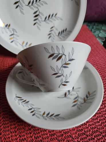 Kuhinjski setovi: Set za dorucak iz 50,60ih.god.Lichte Nemacka. Set ocuvan,nigde — 6