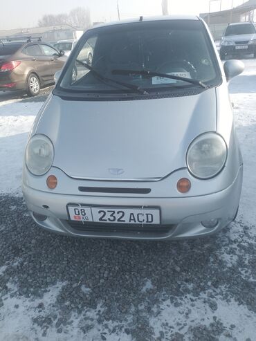 матиз в рассрочку ош: Daewoo Matiz: 2007 г., 0.8 л, Механика, Бензин, Хэтчбэк