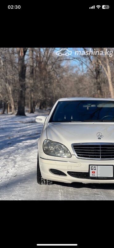 Mercedes-Benz: Mercedes-Benz S-Class: 2004 г., 3.7 л, Автомат, Бензин, Седан