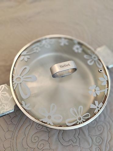 tefallar: Qazan, rəng - Gümüşü, Paslanmayan polad, 26 sm, Tefal — 2