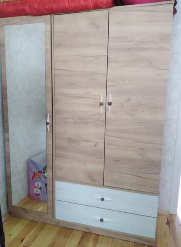 qiz ucun tortlar: Для девочки и мальчика, Новый, 3 двери, Распашной, Прямой шкаф