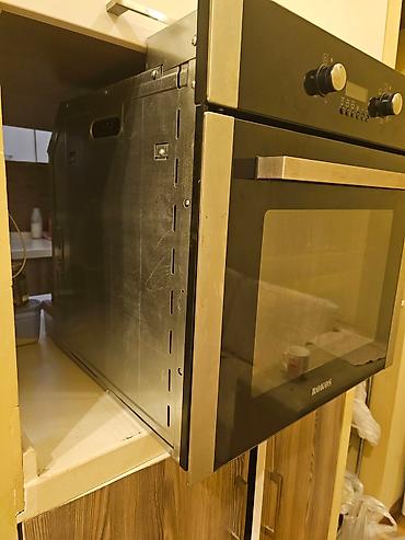 Duxovkalar: Duxovka Elektrik, rəng - Qara, Ayrıca dayanan, İşlənmiş — 2