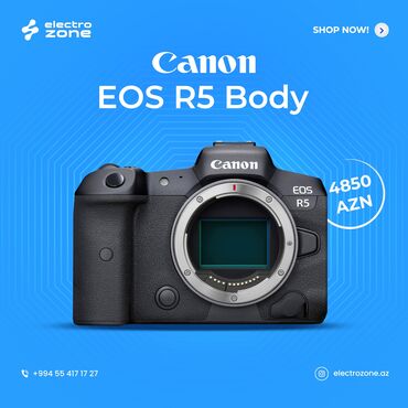 canon аккумулятор: Canon EOS R5 body Hal-hazırda stockda var ✅️ Çatdırılma