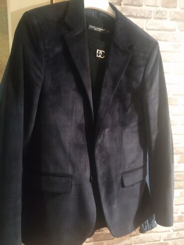 Пиджак, Dolce & Gabbana, Вельвет, XL (EU 42)