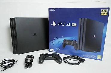 ps5 oglasi: Sony PlayStation 4 Pro (CUH-7216B), čipovana konzola u odličnom — 4