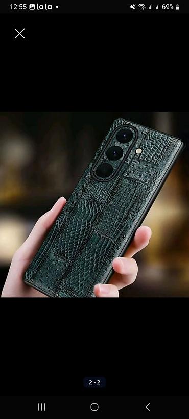 чехол а 52: Премиальный чехол для смартфона Samsung А56_ - Материал: фактурная — 1