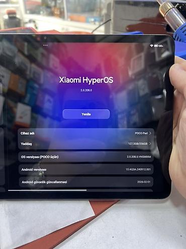Elektronika: POCO Android planşet - Geniş ekran: nazik çərçivəli, ön kameralı — 8