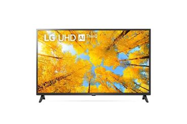 Кондиционеры: Телевизор LG Smart LED LCD TV 43UQ75006LF Диагональ 43 дюйма Есть