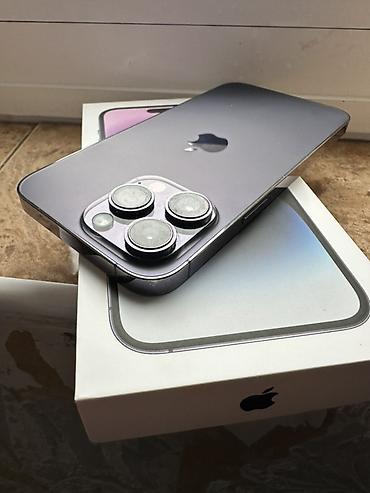 Apple iPhone: IPhone 14 Pro, 256 GB, Deep Purple, Face ID — 1