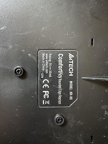 aula sc580: Клавиатура, A4Tech, Мембранная, Проводное подключение, Размер: 100% — 2
