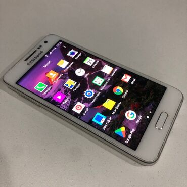 телефон redmi 9c: Samsung Galaxy A3, Б/у, 16 ГБ, цвет - Белый, 2 SIM