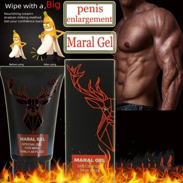 Vitaminlər və BAƏ: Məhsul: Maral Gel – Special Gel for Men Libidonu artırır: Maral Gel