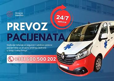 nnes auto kovin: PREVOZ BOLESNIKA — 1