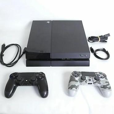 second hand shop electronics: U ponudi je Sony PlayStation 4 (Fat) sa naslova. Generacija: novija — 3
