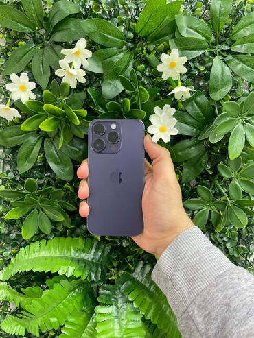 14 pro 256 ikinci el: IPhone 14 Pro, 128 GB, Deep Purple, Zəmanət, Simsiz şarj, Face ID