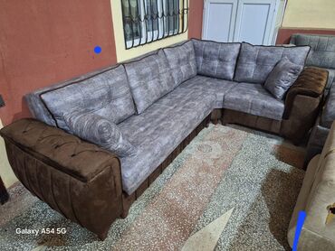 Qida məhsulları: Künc divan, Yeni, Açılan, Bazalı, Parça, Pulsuz çatdırılma