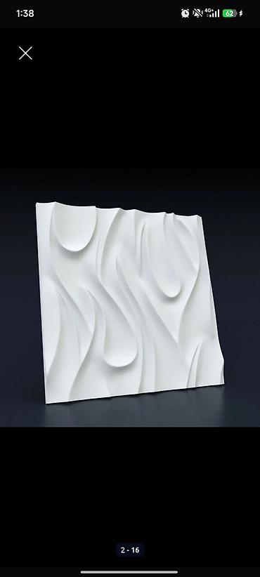 Фасадные 3D панели: Декоративный камень и гипсовые 3D‑панели «Декор Таш» (Киргизстан) — 13
