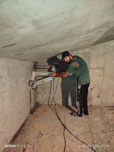 Beton işləri: Beton kəsmə beton deşmə xidməti Karot - HILTI DD 200 / 350 ilə 25 ° — 23