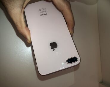 xarab iphone: IPhone 8 Plus, 64 GB, Rose Gold, Zəmanət, Barmaq izi, Simsiz şarj