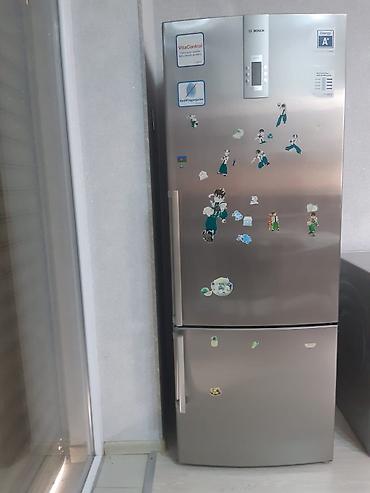 soyuducu satıram: Bosch ikikameralı soyuducu, inox korpus, aşağıda dondurucu — 6
