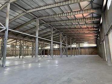 аренда склад бишкек: 3500 м², Биринчи катар, Өзүнчө кире бериши менен, Коопсуздук системасы менен — 2