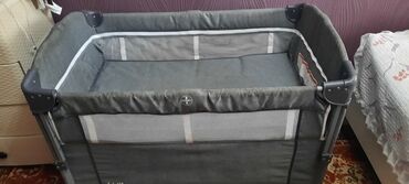Манежи-кровати: Манеж-кровать, Б/у, Складной, Другой материал — 6