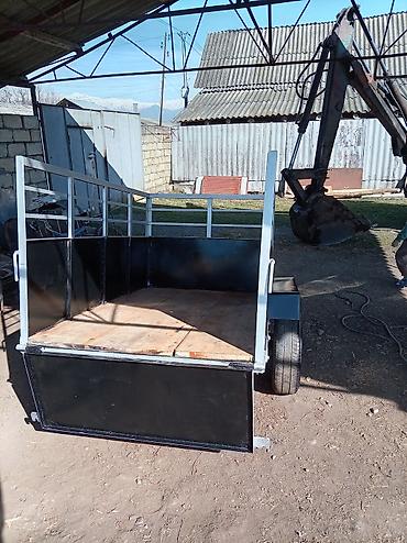 Qoşqular: Yükdaşıma qoşqusu – universal tək oxlu trailer - Güclü metal karkas — 10