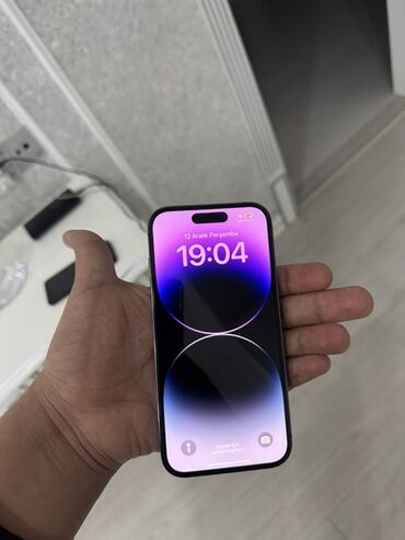 Apple iPhone: IPhone 14 Pro, 128 GB, Deep Purple