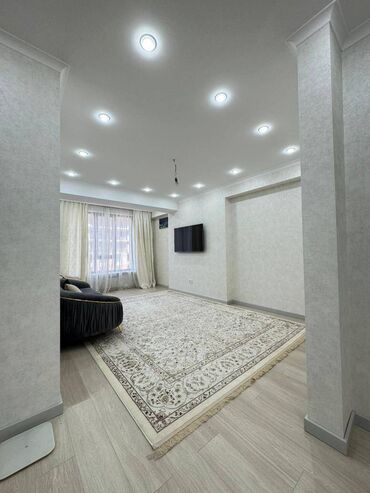 квартиры не дорогие: 3 бөлмө, 92 кв. м, Элитка, 9 кабат, Евроремонт