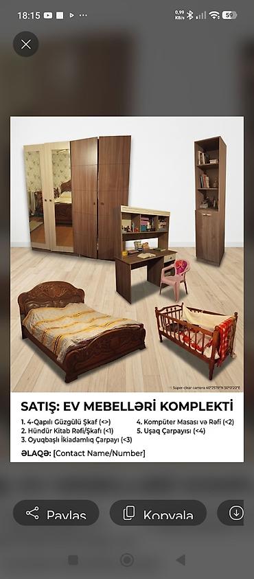 İkinəfərlik çarpayı, İşlənmiş lalafo.az -da İkinəfərlik çarpayı, İşlənmiş