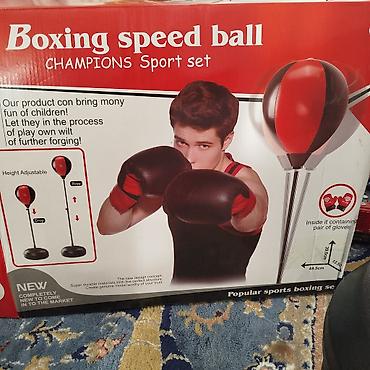 champ: Детский боксерский комплект Boxing Speed Ball (CHAMPIONS Sport Set) - — 4