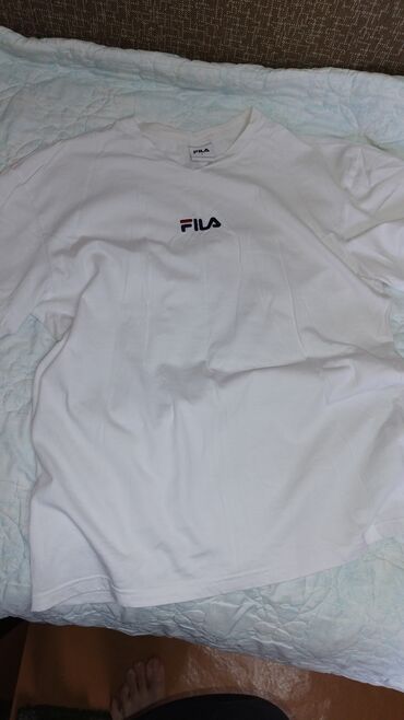 мужские оверсайз футболки: Футболка L (EU 40), цвет - Белый
