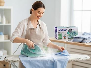 sonifer sf 4025: Утюг Паровой, Керамический, Самоочистка — 2