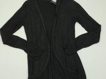 czarne t shirty damskie w serek: Knitwear, S (EU 36), condition - Good