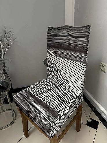 Ostali proizvodi za kuću: Univerzalne navlake za stolice set 6 komada 2400 dinara 📩 — 4