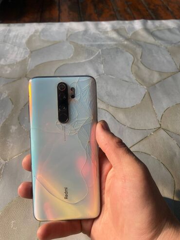 телефон 2500 сом: Redmi, Redmi Note 8 Pro, Б/у, 128 ГБ, цвет - Голубой, 2 SIM