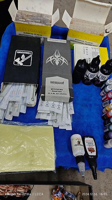 Другое оборудование для салонов красоты: Тату машинки 3шт (профессиональные татуеровачные машинки) для — 10