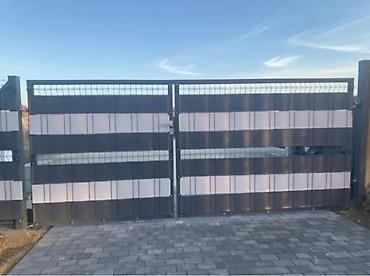 Proizvodi od rolovanog metala, metalni kanali: 🚪 DVOKRILNE KAPIJE Ispuna panel 2D ili 3D 📍 Fence System doo Bulevar — 26