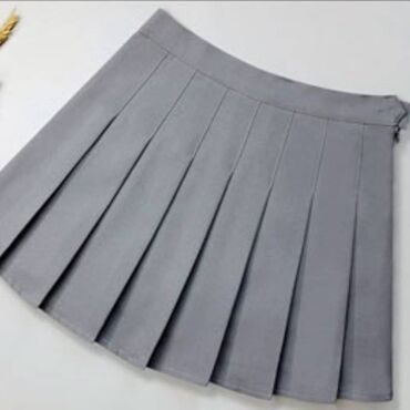 Юбки: Юбка, Модель юбки: Плиссе, Мини, По талии — 12