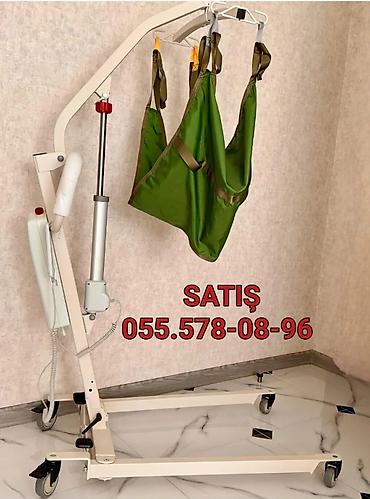 Оборудование для производства: Pasiyent qaldırıcı kran (evdə qulluq üçün) - Elektriklə işləyən — 1