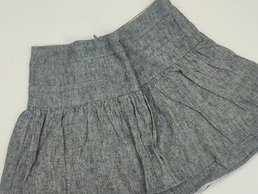 czarne spódnice w kwiaty: Skirt, M (EU 38), condition - Good