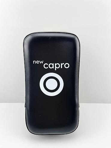 Boks aparatları: №: 9109 Məhsulun adı: Döyüş sənətləri üçün lapa New Capro, qara/sarı — 1