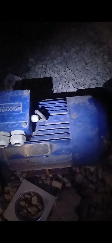 isləmis su cəni: 7.5 kVt АИР 132S4, 1450 dövr/dəq asinxron elektrik mühərriki Texniki — 2