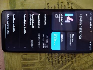 işlənmiş telofonlar: Xiaomi Redmi Note 9 Pro, 64 GB, rəng - Mavi